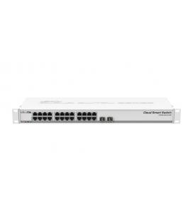 SWITCH MIKROTIK CSS326-24G-2S+RM WITH SWITCHOS AND RACKMOUNT - Imagen 1