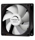 VENTILADOR 8CM TACENS AURA II FLUXUS 1.500RPM NEGRO/BLANCO - Imagen 6