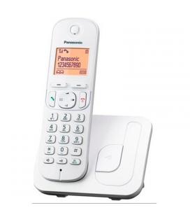 Teléfono inalámbrico dect panasonic kx-tgc210sp blanco - identificación llamadas- bloqueo números no deseados - pantalla lcd