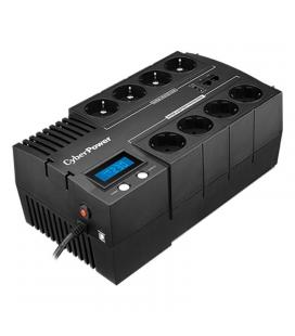 Sai línea interactiva cyberpower br1000elcd - 1000va/600w - salidas 8*schuko - usb - panel lcd - formato bloque