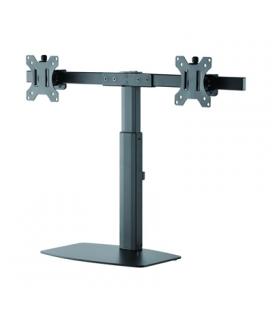 Tooq DB1727TN-B soporte mesa 2 brazos 17-27" negro