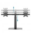 Tooq DB1727TN-B soporte mesa 2 brazos 17-27" negro - Imagen 4