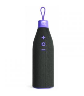 Altavoz bluetooth fonestar colabottle negro y morado - 3w rms - bt4.2 - bat. 1200mah - acabado en tela - Imagen 1