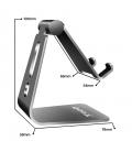 Tooq Soporte sobremesa para smartphone / tablet - Imagen 4