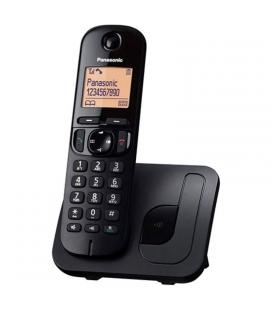 Teléfono inalámbrico dect panasonic kx-tgc210spb negro - identificación llamadas- bloqueo números no deseados - pantalla lcd