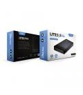 CAJA HDD/SSD NOX NXLITEHDD35 3.5" SATA USB3.1 NEGRA - Imagen 3