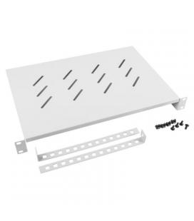 Bandeja fija lanberg ak-1004-s para armario rack de 19'/48.26cm - 1u - 483*300mm - hasta 25kg de carga - gris - Imagen 1