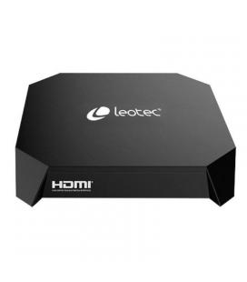 Android tv box leotec q4k216 letvbox09 - qc 1.5ghz - 16gb - 2gb ram - hdmi - lan - wifi a/c - micro sd - android 7.1 - mando a -
