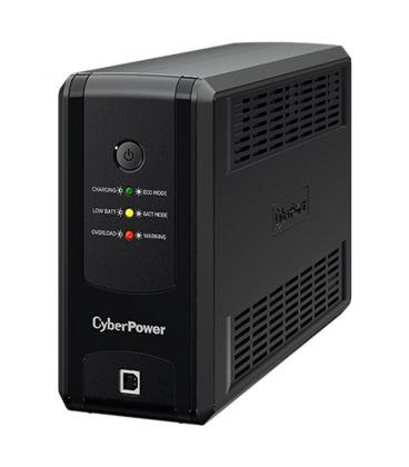 Sai línea interactiva cyberpower ut850eg - 850va/425w - salidas 3*schuko - protección rj11/rj45 - formato torre - Imagen 1