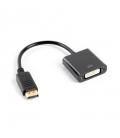 Adaptador displayport macho a dvi-d (24+1) hembra lanberg ad-0007-bk - resolución hasta 1920x1200 - cable 10cm - Imagen 2