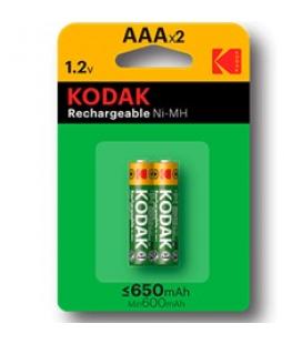 Blister kodak 2 pilas recargables ni-mh aaa lr3 650mah