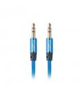 Cable estéreo lanberg ca-mjmj-10cu-0030-bl - conectores jack 3.5mm macho/macho chapados en oro - cable tejido trenzado - 3 - Ima