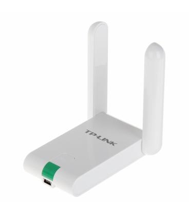 Adaptador de red wifi con 2 antenas externas tp-link 300mbps usb - Imagen 1