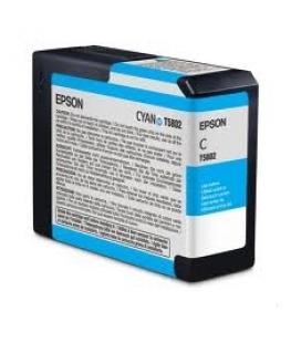 Cartucho tinta epson t5802 cian 80ml stylus pro 3800/3880 - Imagen 1