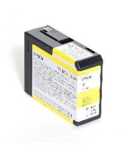 Cartucho tinta epson t5804 amarilla 80ml stylus pro 3800/3880 - Imagen 1