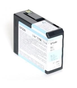 Cartucho tinta epson t5805 cian claro 80ml stylus pro 3800/3880 - Imagen 1