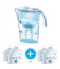 Pack Jarra Filtrante Laica Stream/ 2.3L/ Blanca/ Jarra + 6 Filtros BI-FLUX
