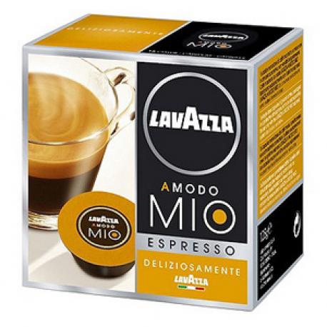 Cápsula Lavazza Deliziosamente para cafeteras A Modo Mio/ Caja de 16