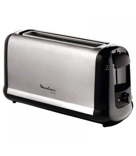 Tostador de pan moulinex súbito - 1000w - 1 ranura larga - 7 niveles de tostado - función descongelar/recalentar - acabado - Ima