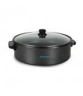 Olla paellero orbegozo pz 8100 - 1500w - ø40cm - fondo 9cm - termostato con temperatura regulable - tapa cristal con valvula - I