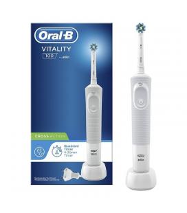 Cepillo dental braun oral-b vitality 100 crossaction white - filamentos inclinados a 16º - limpieza 2d oscila y rota - - Imagen