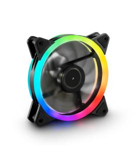 VENTILADOR CAJA SHARKOON SHARK BLADES FAN 120X120X 25,5 MM RGB LED - Imagen 1