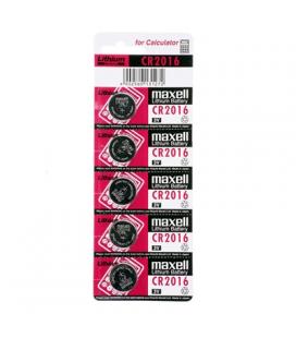 Maxell PILAS BOTON LITIO CR2016 3V BLISTER*5