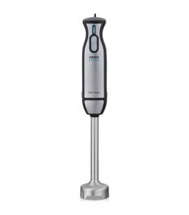 Batidora haeger extreme 1000w - 2 interruptores toque fácil - función turbo - bajo ruido - eje desmontable - pie acero inox -