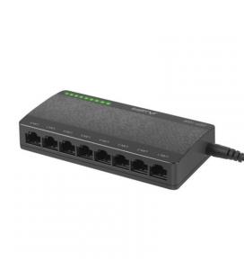 Switch lanberg dsp1-1008 - 8 puertos gigabit - chipset realtek rtl8370n-vb