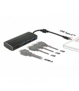 Delock Adaptador USB Tipo C 3.0 x USB Tipo-A HDMI - Imagen 2