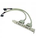 Gembird Cable USB 2.0 Panel Posterior 2xUSB 0.25Mt - Imagen 4
