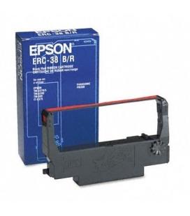 EPSON Cinta ERC-38BR Negro/Rojo TMU200/U300