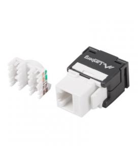 Conector keystone lanberg ksu6-2000 - rj45 hembra externo - lsa interno (sin herramientas) - utp - cat. 6 - para cables 22-26awg