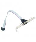 Gembird DB9 Puerto Serie de 10pin 0,25mts - Imagen 1