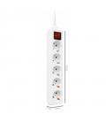 EWENT EW3916 Regleta 5 Tomas / 1 interruptor 1.5m - Imagen 2