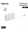 HUB APPROX APPHT4W 4PTOS USB2.0 BLANCO - Imagen 13