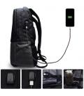 EWENT Notebook Backpack- 17.3 inch black, with USB charging Port - Imagen 9
