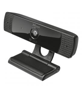 Webcam con micrófono trust gaming gxt 1160 vero streaming - fhd - 8mp - balance de blancos - enfoque fijo - pedestal con pinza -