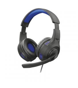 Auriculares con micrófono trust gaming gxt 307b ravu - micrófono - almohadillas circumaurales - cable 1m consola / alargador 1m