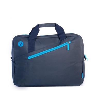 Maletín monray ginger blue - para portátiles hasta 15.6'/39.6cm - nylon - 2 compartimentos + bolsillo - cinta para trolley - Ima