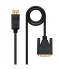 Cable displayport a dvi nanocable 10.15.4502 - displayport/macho - dvi/macho - 2 m - negro - Imagen 4