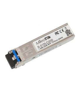 Modulo mikrotik s-31dlc20d transceiver sfp - 1.25g - 1310nm - hasta 20km en conexiones monomodo - Imagen 1