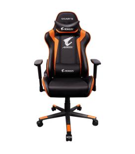 SILLA GAMING GIGABYTE AGC300 V2 AORUS NEGRO / NARANJA