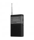 Radio portátil analógica sunstech rps42blisbk blister - am/fm - altavoz frontal - conexión para auriculares - antena - Imagen 1