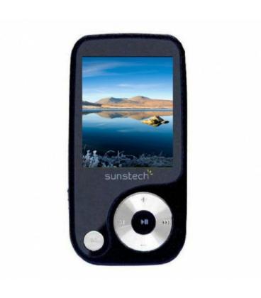 Reproductor mp4 sunstech thorn 4gb black - pantalla 4.57cm - fm 20 presintonias - grabadora radio/voz - microsd - - Imagen 1