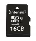 Intenso 3423470 Micro SD UHS-I Premium 16GB c/adap - Imagen 2