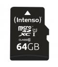 Intenso 3423490 Micro SD UHS-I Premium 64GB c/adap - Imagen 2