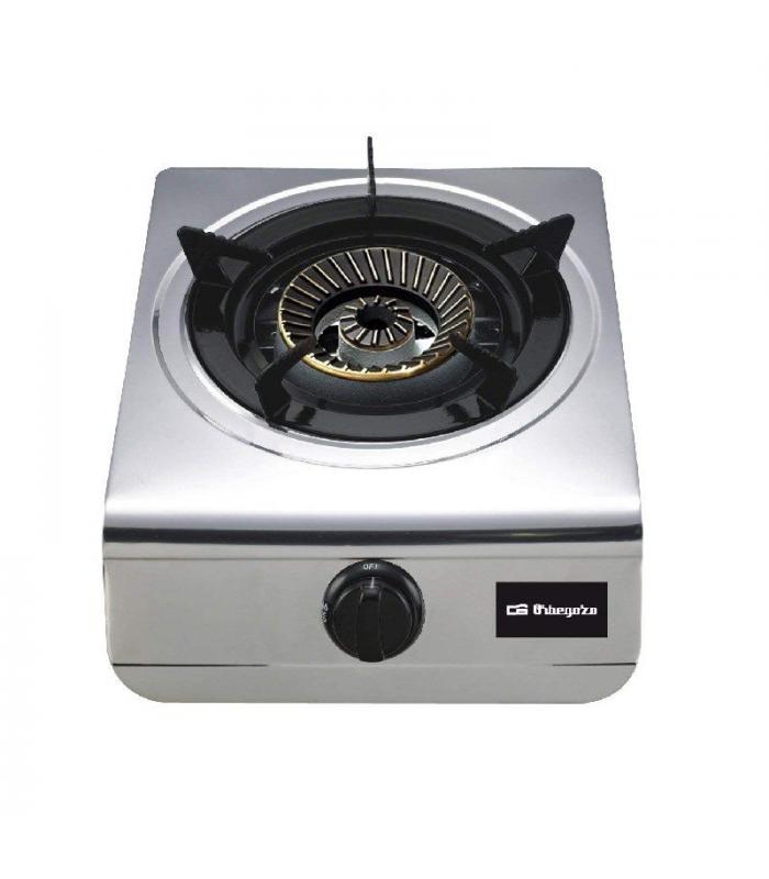 Hornillo orbegozo fo-1700 - gas butano o gas propano - encendido  piezoeléctrico - quemador triple corona - 305*