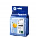 BROTHER TINTA LC3211VAL PACK DE 4 CARTUCHOS N,C,M,A - Imagen 2