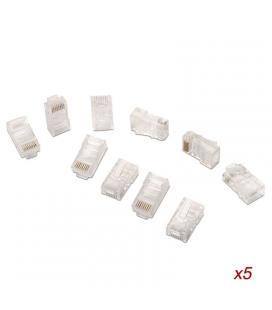 Bolsa 50 conectores rj45 aisens a138-0291 - 8 hilos - cat.5e - awg24